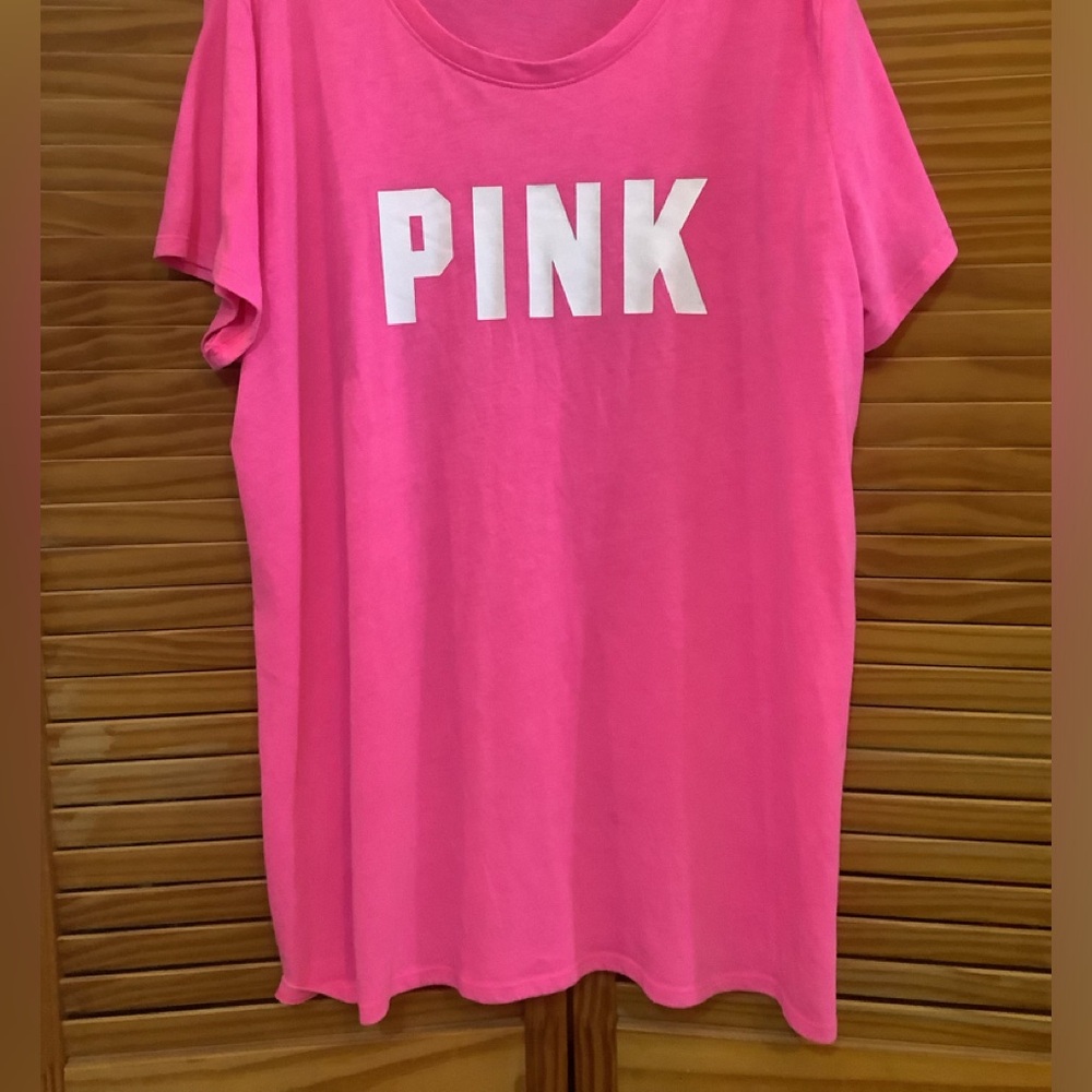 Victoria secret Pink short sleeve shirt size XL